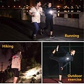 Igoods Igoods Hardloop Verlichting - Borstverlichting - Hardloopvest - Wandelverlichting - Veiligheidsvest - LED Verlichting - Voor- en Achterlicht - Haardlooplampjes - USB Oplaadbaar
