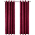 LW collection LW collection - gordijnen - kant en klaar - verduisterend - rood velvet - fluweel - 290x245cm