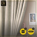 LW collection LW collection - gordijnen Beige Velvet Kant en klaar 290x245cm - Kant en klare gordijnen met ringen Velours - Fluwelen Verduisterende gordijnen