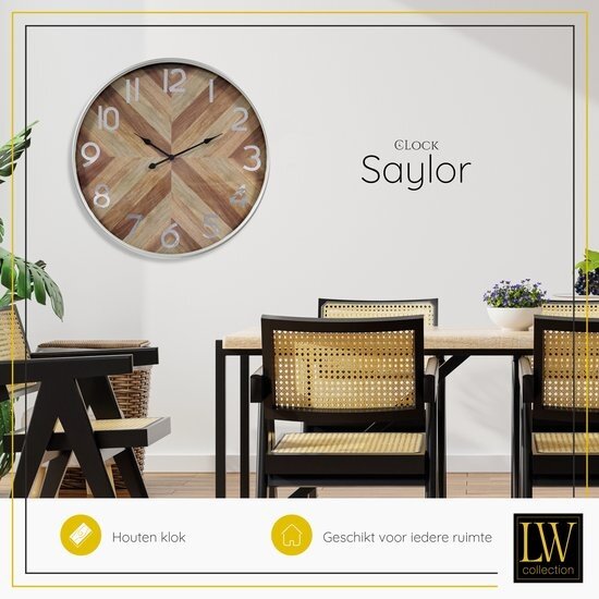 LW collection LW Collection | Wandklok Saylor 60 cm