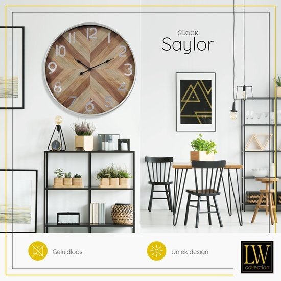 LW collection LW Collection | Wandklok Saylor 60 cm