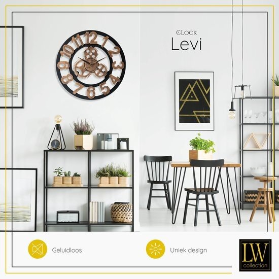 LW collection LW Collection | Wandklok Levi 60 cm