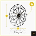 LW collection LW Collection | Wandklok Megan 60 cm