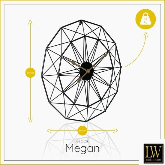 LW collection LW Collection | Wandklok Megan