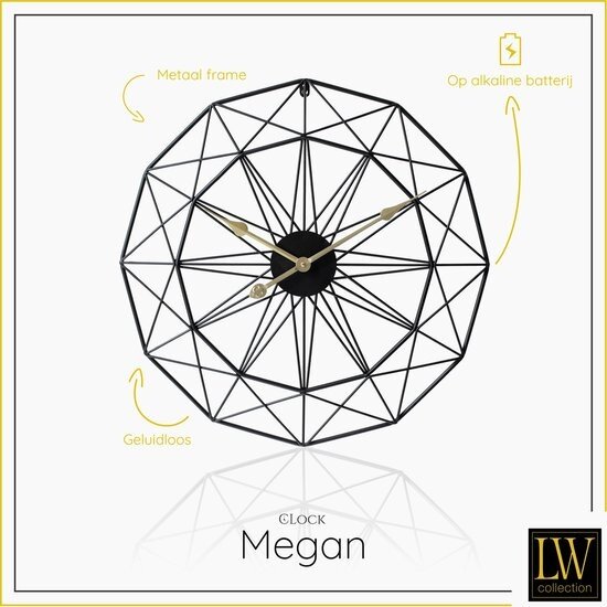 LW collection LW Collection | Wandklok Megan