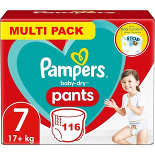 Pampers Baby Dry Pants - Maat 7 - 116 Luierbroekjes