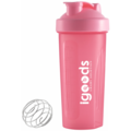 Igoods Igoods Shakebeker – Met RVS Mixerbal – BPA-vrij & Lekvrij – Shaker voor Proteïne Shakes, Smoothies & Sportvoeding – Fitness Shake Cup – 600ml – Rosé