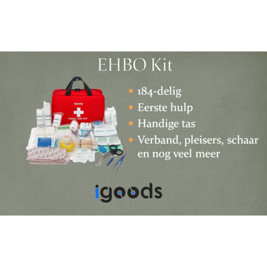 Igoods Compleet Noodpakket - Survivalpakket - 23 Delig Noodpakket