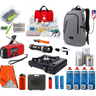 Compleet Noodpakket - Survivalpakket - 23 Delig Noodpakket