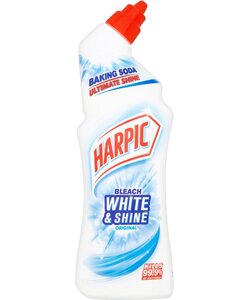 Harpic Toiletreiniger - Ontkalker - Stralend Wit - 750ml