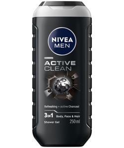 Nivea men Douchegel - Active Clean - 250ml