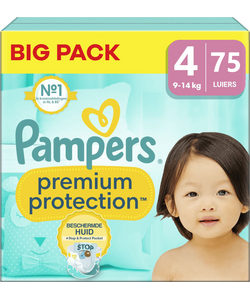 Pampers Premium Protection - Maat 4 - 75 Luiers