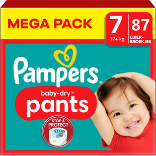 Pampers Baby Dry Pants - Maat 7 - 87 Luierbroekjes