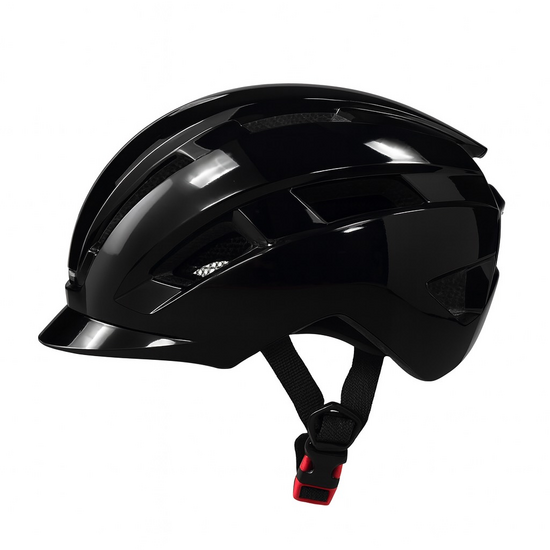 Igoods Igoods Fietshelm - Snorfietshelm - Helm - E-bike Helm - Helm voor Volwassenen - Verstelbaar - Zwart