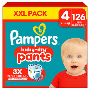 Pampers Baby Dry Pants - Maat 4 - 126 Luierbroekjes