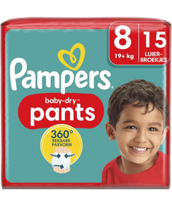 Pampers Baby Dry Pants - Maat 8 - 15 Luierbroekjes