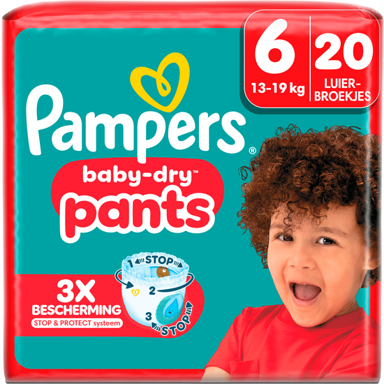 Pampers Pampers Baby Dry Pants - Maat 6 - 20 Luierbroekjes