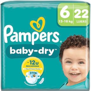 Pampers Baby Dry - Maat 6 - 22 Luiers