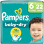 Pampers Pampers Baby Dry - Maat 6 - 22 Luiers