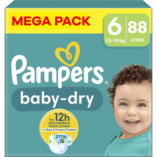 Pampers Baby Dry - Maat 6 - 88 Luiers