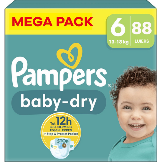 Pampers Pampers Baby Dry - Maat 6 - 88 Luiers