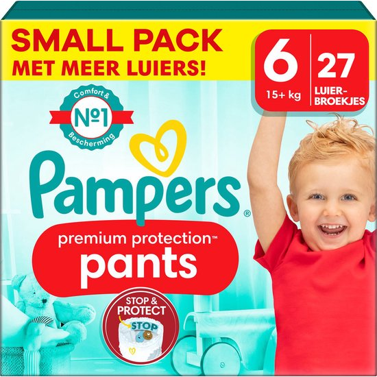 Pampers Pampers Premium Protection Pants - Maat 6 - 27 Luierbroekjes
