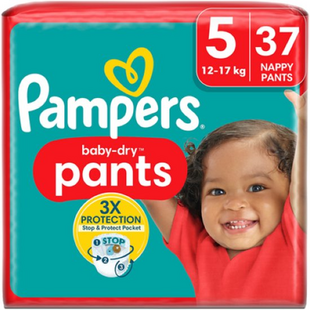 Pampers Baby Dry Pants - Maat 5 - 37 Luierbroekjes