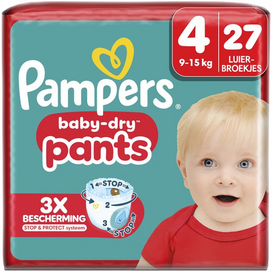 Pampers Pampers Baby Dry Pants - Maat 4 - 27 Luierbroekjes