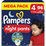 Pampers Pampers Night Pants - Maat 4 - 96 Luierbroekjes