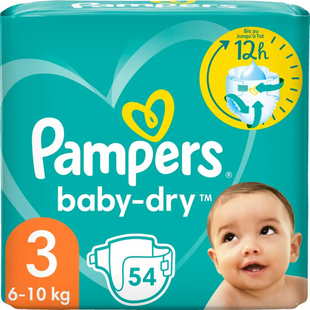 Pampers Baby Dry - Maat 3 - 54 Luiers