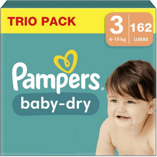 Pampers Baby Dry - Maat 3 - 162 Luiers