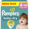 Pampers Pampers Baby Dry - Maat 4 - 120 Luiers
