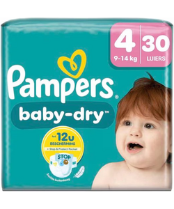 Pampers Baby Dry - Maat 4 - 30 Luiers