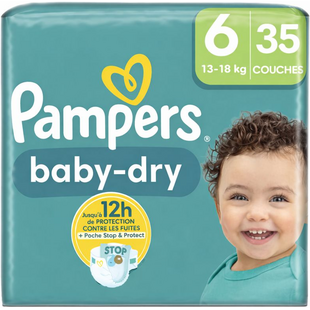 Pampers Baby Dry - Maat 6 - 35 Luiers
