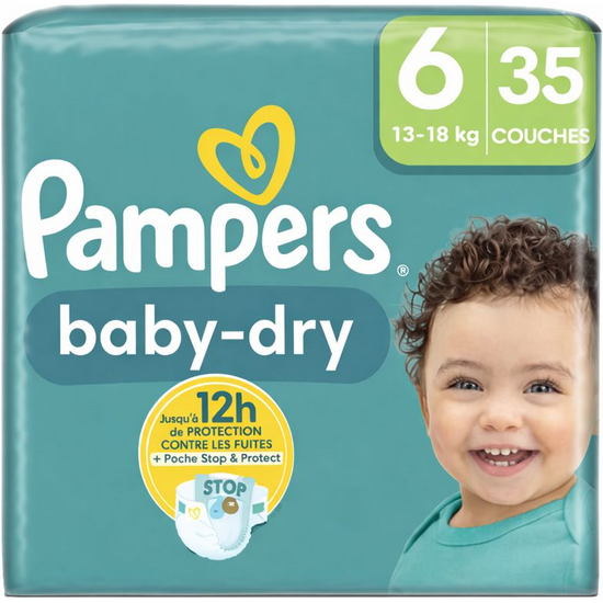 Pampers Pampers Baby Dry - Maat 6 - 35 Luiers