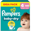 Pampers Pampers Baby Dry - Maat 4 - 140 Luiers