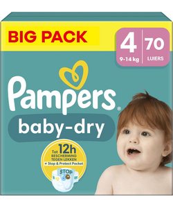 Pampers Baby Dry - Maat 4 - 70 Luiers