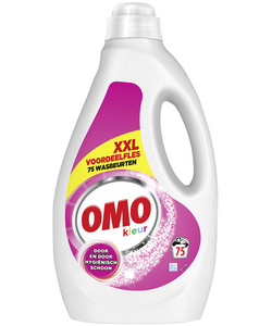 Omo Vloeibaar Wasmiddel - Kleur - 75 Wasbeurten
