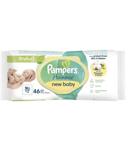 Pampers Harmonie New Baby Billendoekjes - 46 Doekjes