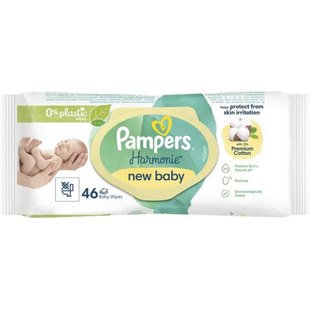 Pampers Harmonie New Baby Billendoekjes - 46 Doekjes