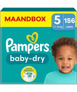 Pampers Baby Dry - Maat 5 - 156 Luiers