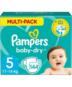 Pampers Baby Dry - Maat 5 - 144 Luiers
