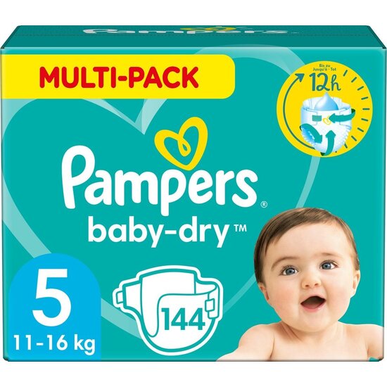 Pampers Pampers Baby Dry - Maat 5 - 144 Luiers
