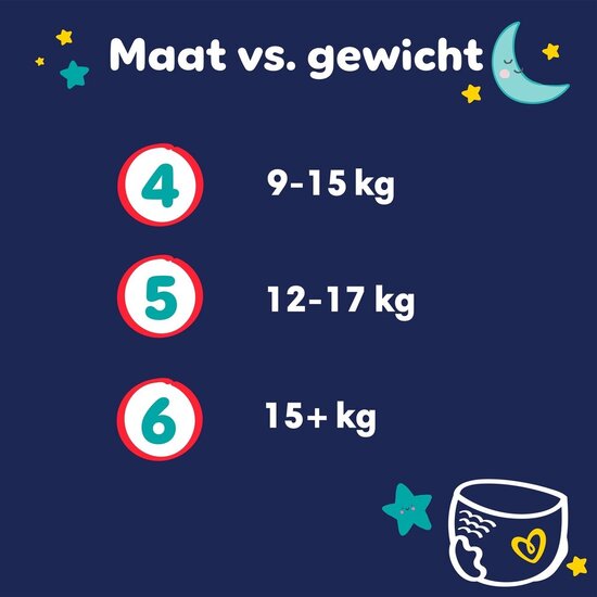 Pampers Pampers Baby Dry Night Pants - Maat 6 - 90 Luierbroekjes