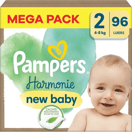Pampers Pampers Harmonie - Maat 2 - 96 Luiers