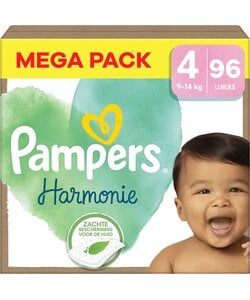 Pampers Harmonie - Maat 4 - 96 Luiers
