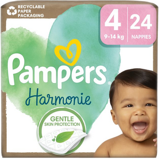 Pampers Harmonie - Maat 4 - 24 Luiers