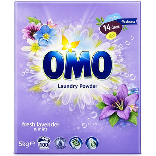 Omo Waspoeder - Lavendel - 100 wasbeurten