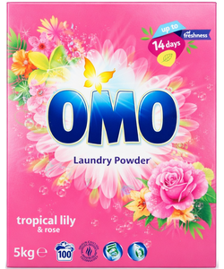 Omo Waspoeder - Tropical - 100 wasbeurten