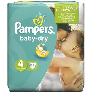 Pampers Baby Dry - Maat 4 - 25 Luiers